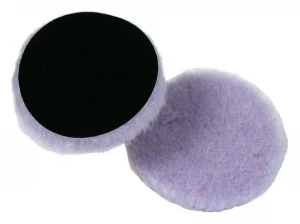 Полировальный диск меховой режущий Purple foam wool buffing/polishing pad 130*25